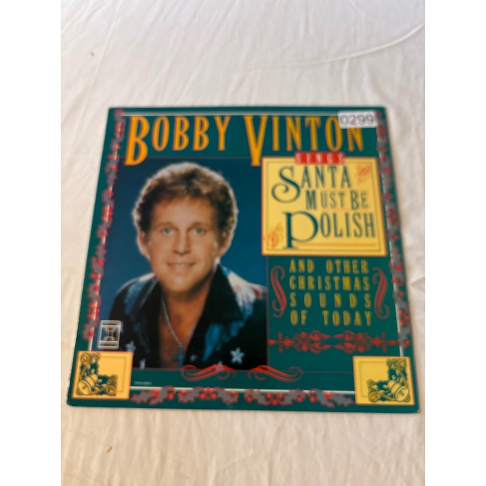 Bobby Vinton Santa‎ Must Be PolishLP 12" Holiday 1987 Tapestry TRS-1001 Good